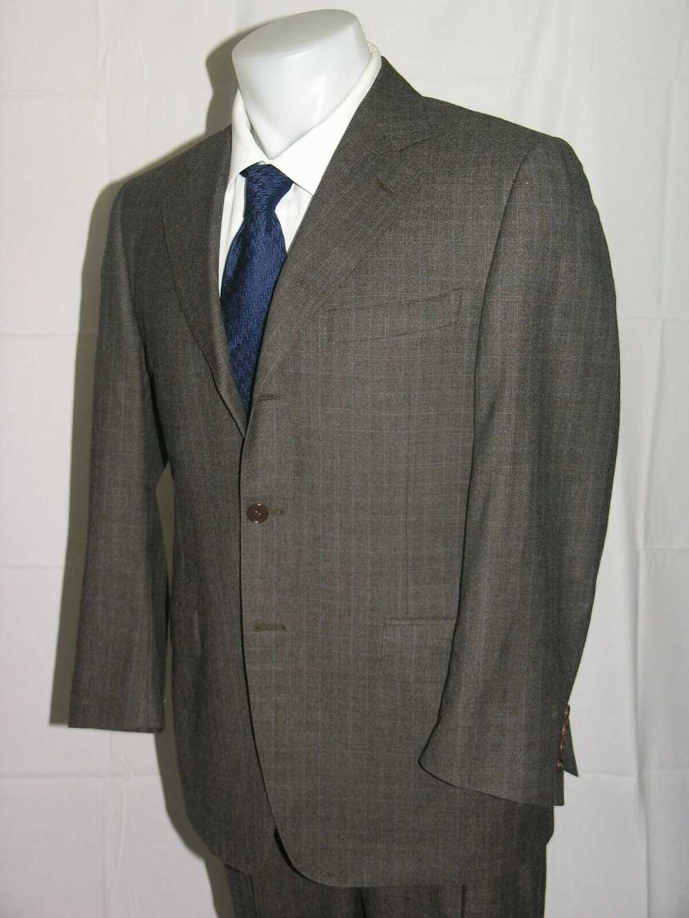 Canali Three Roll Two Super 130 Suit 38S - image 6