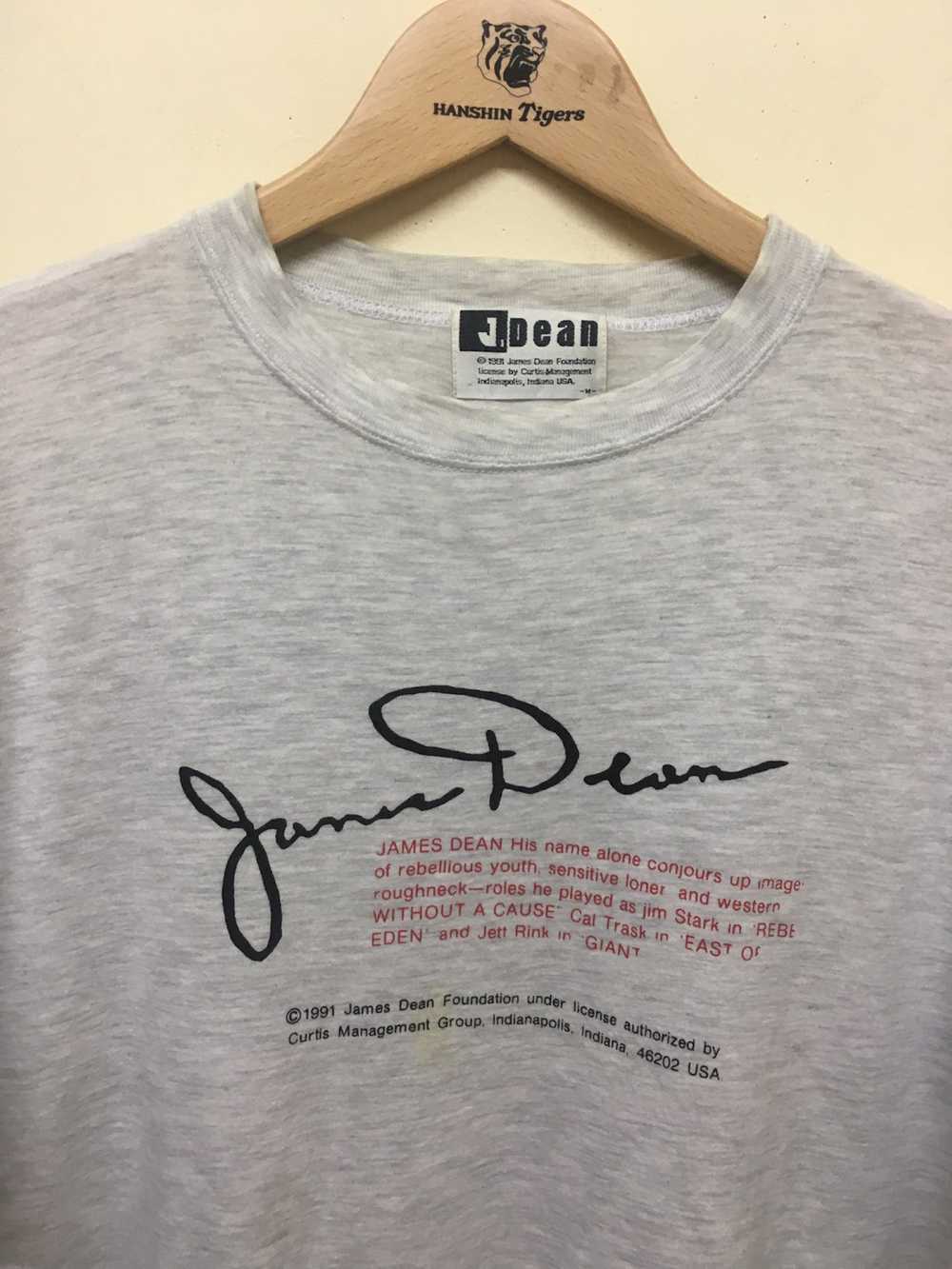 Band Tees × Vintage JAMES DEAN TSHIRT 1998 - image 2