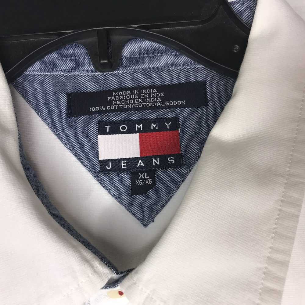 Tommy Jeans Retro Tommy Hilfiger Jeans Shirt Butt… - image 2