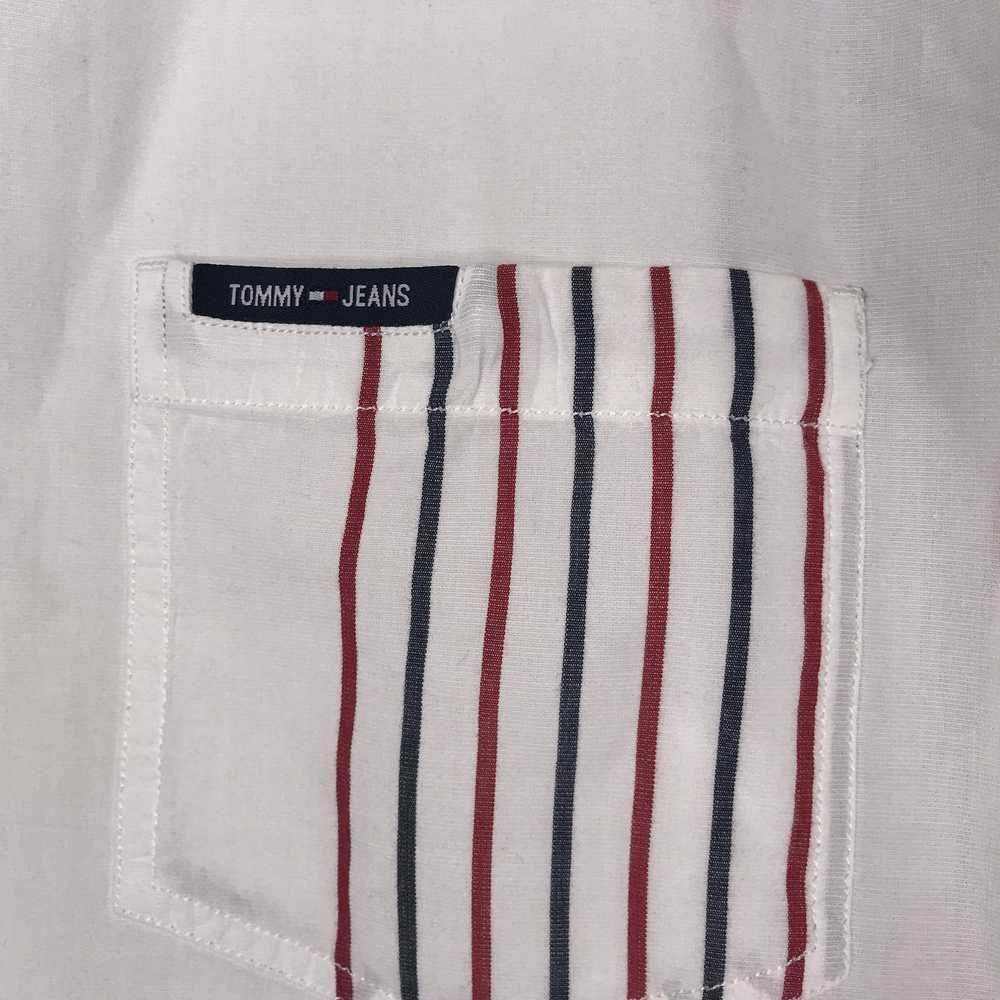 Tommy Jeans Retro Tommy Hilfiger Jeans Shirt Butt… - image 3