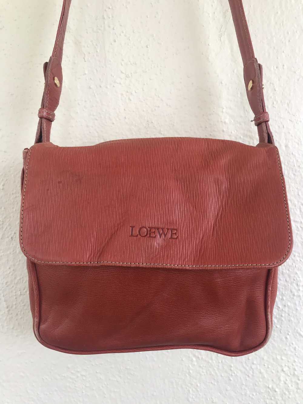 Loewe 🔥FINAL DROP🔥Vintage leather Loewe sling b… - image 3