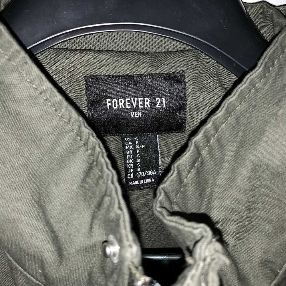 Forever 21 Forever 21 Green Utility Jacket Light … - image 2