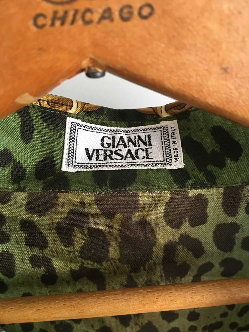 Versace Vintage Gianni Versace Miami 1993 Leopard… - image 6