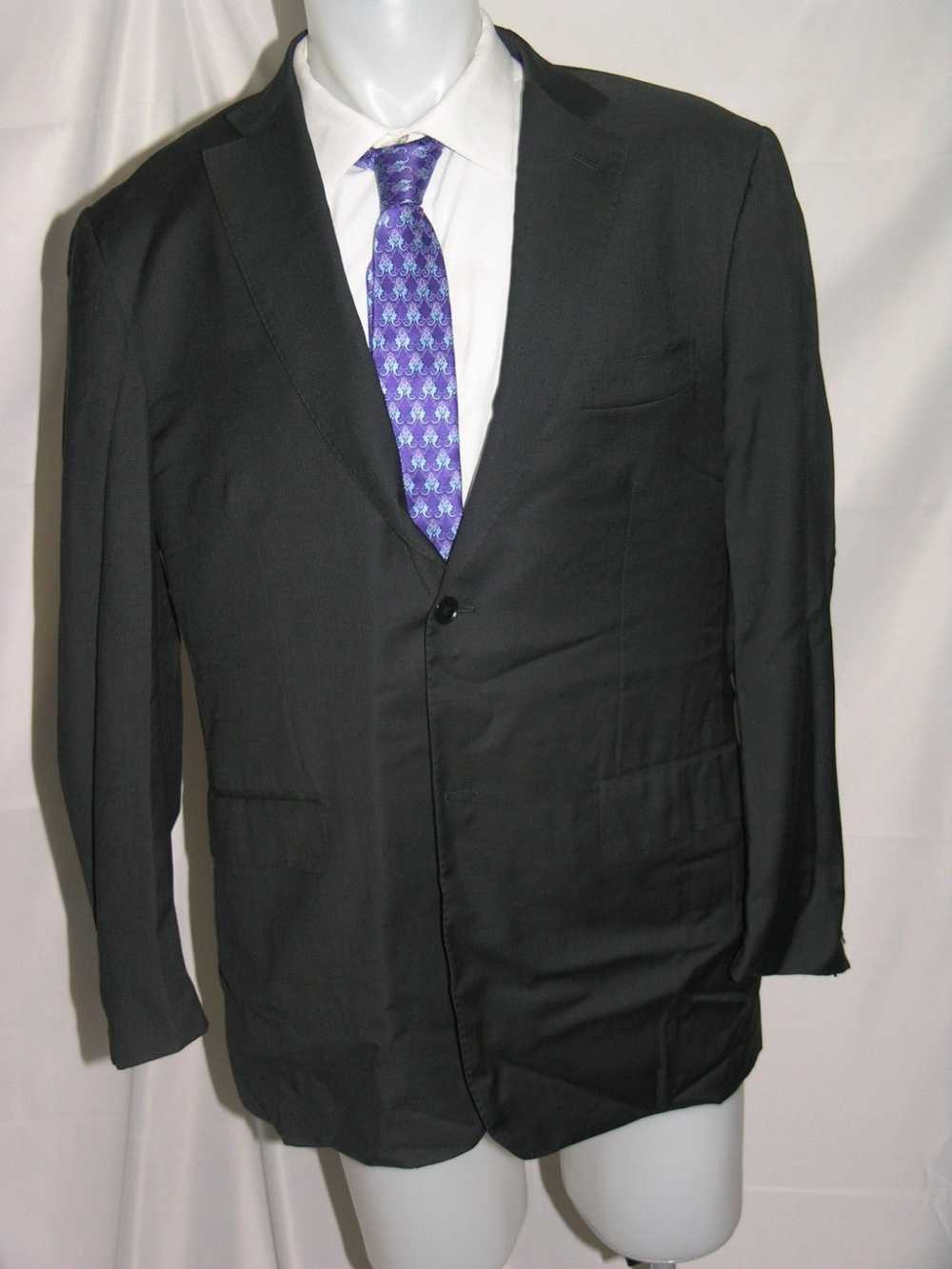 Isaia Base "S" Super 130 Two Button Blazer 46R - image 1