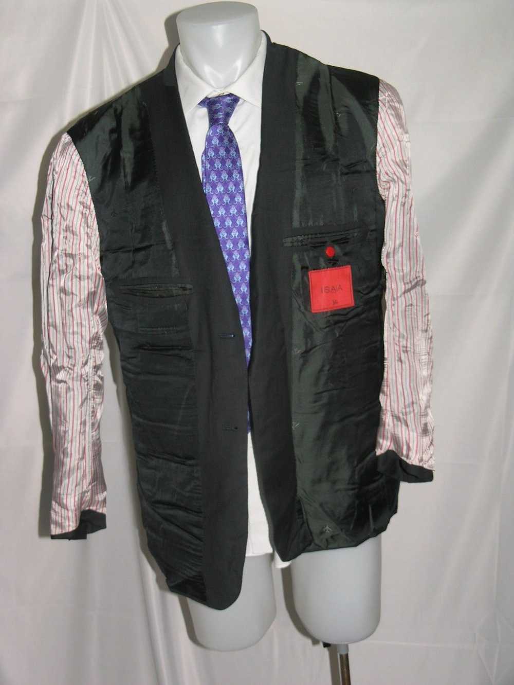 Isaia Base "S" Super 130 Two Button Blazer 46R - image 8