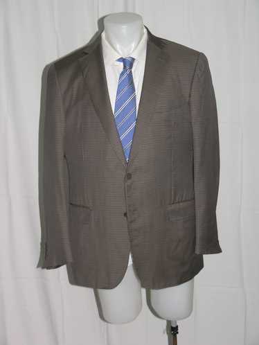 Ermenegildo Zegna Two Button Mila Fit Gingham Silk