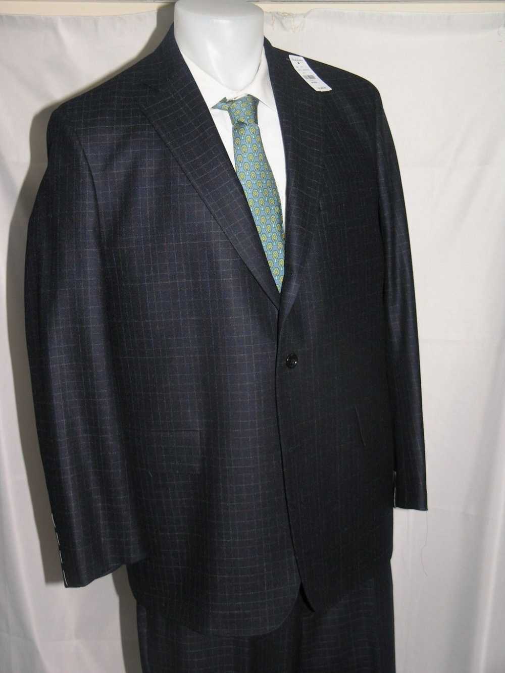 Brooks Brothers Own Make 3/2 Flannel Weight Suit … - image 6