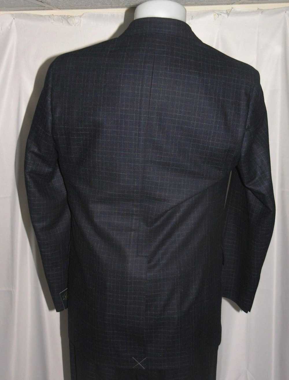 Brooks Brothers Own Make 3/2 Flannel Weight Suit … - image 8