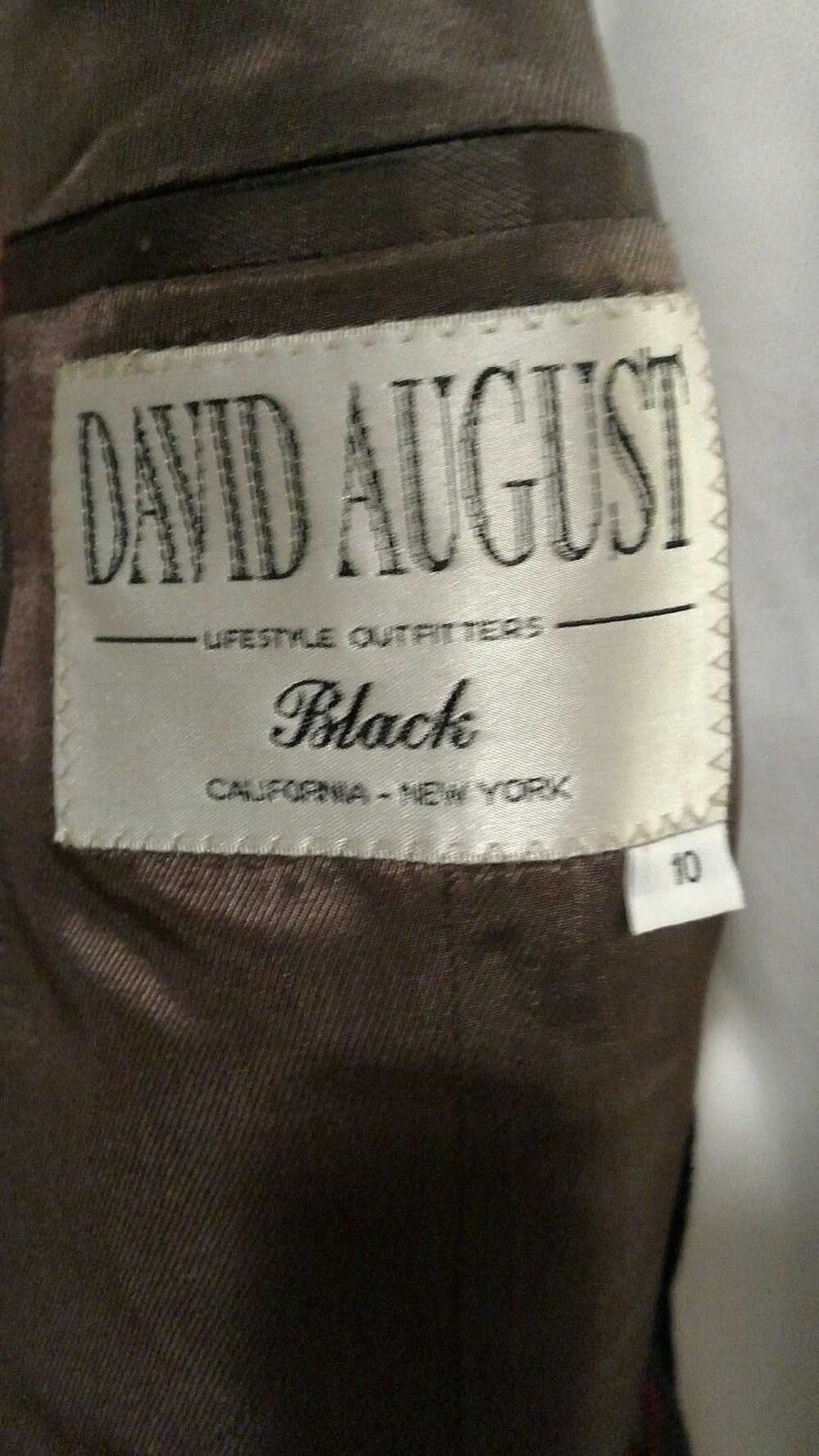 David August Bespoke Custom Two Button Suit 46L - image 11