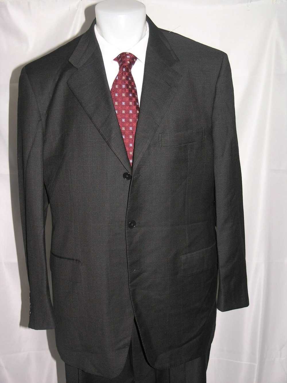 Davenza Roma Hand Tailored Three Button Suit 46L - image 3