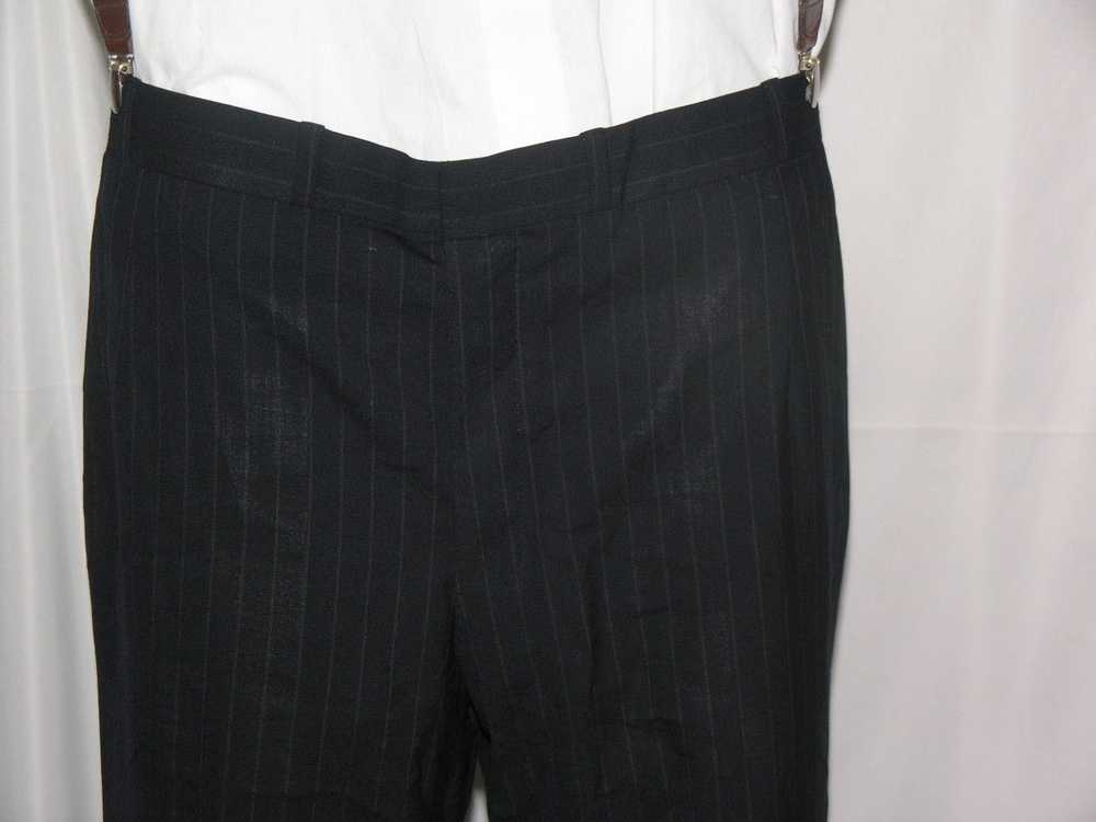 Anderson Sheppard Bespoke Flat Front Dress Pants … - image 2