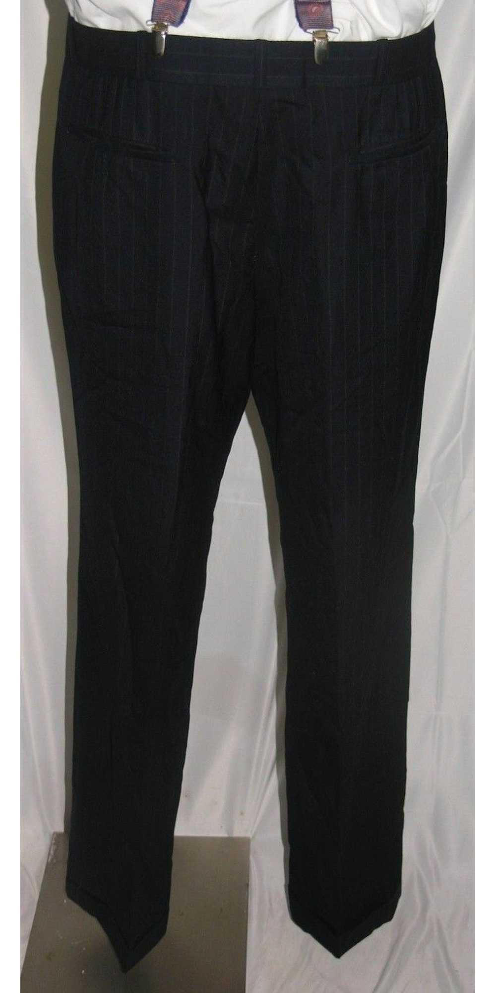 Anderson Sheppard Bespoke Flat Front Dress Pants … - image 5