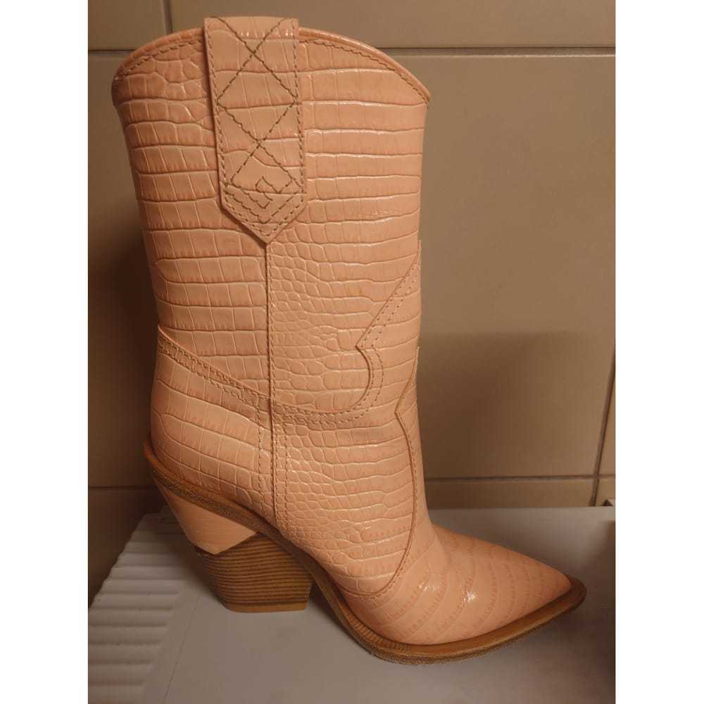 Fendi Cowboy leather western boots - image 10
