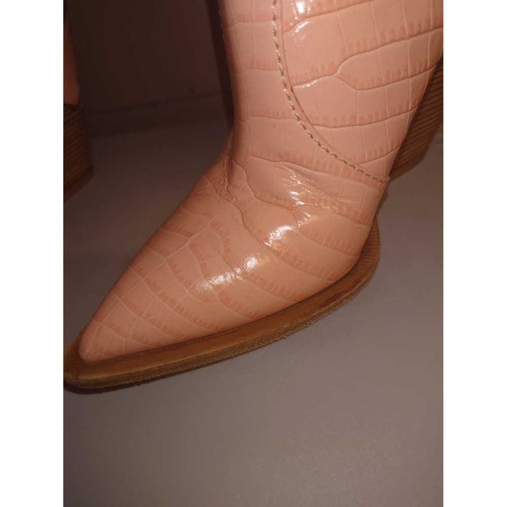 Fendi Cowboy leather western boots - image 9