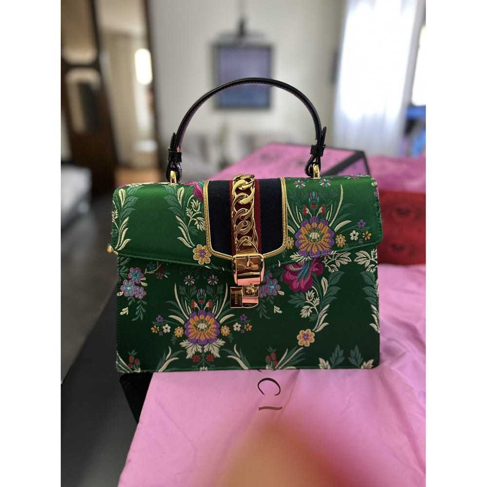 Gucci Sylvie silk handbag - image 6