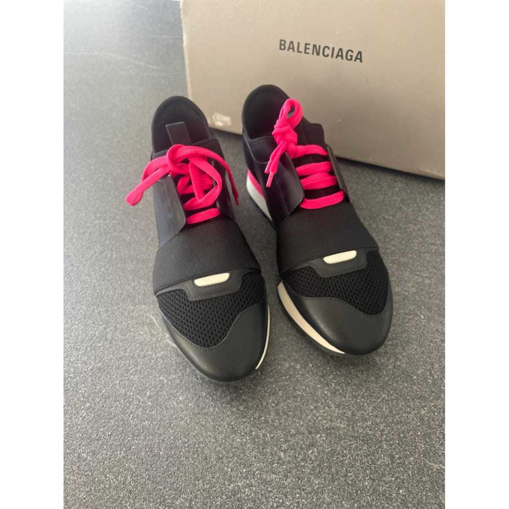 Balenciaga Race leather trainers - image 10