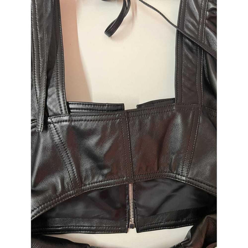 Manokhi Leather corset - image 7