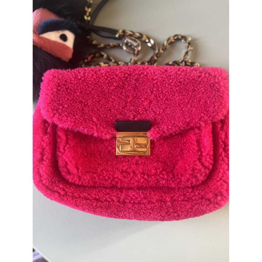 Fendi Baguette Chain faux fur handbag - image 10