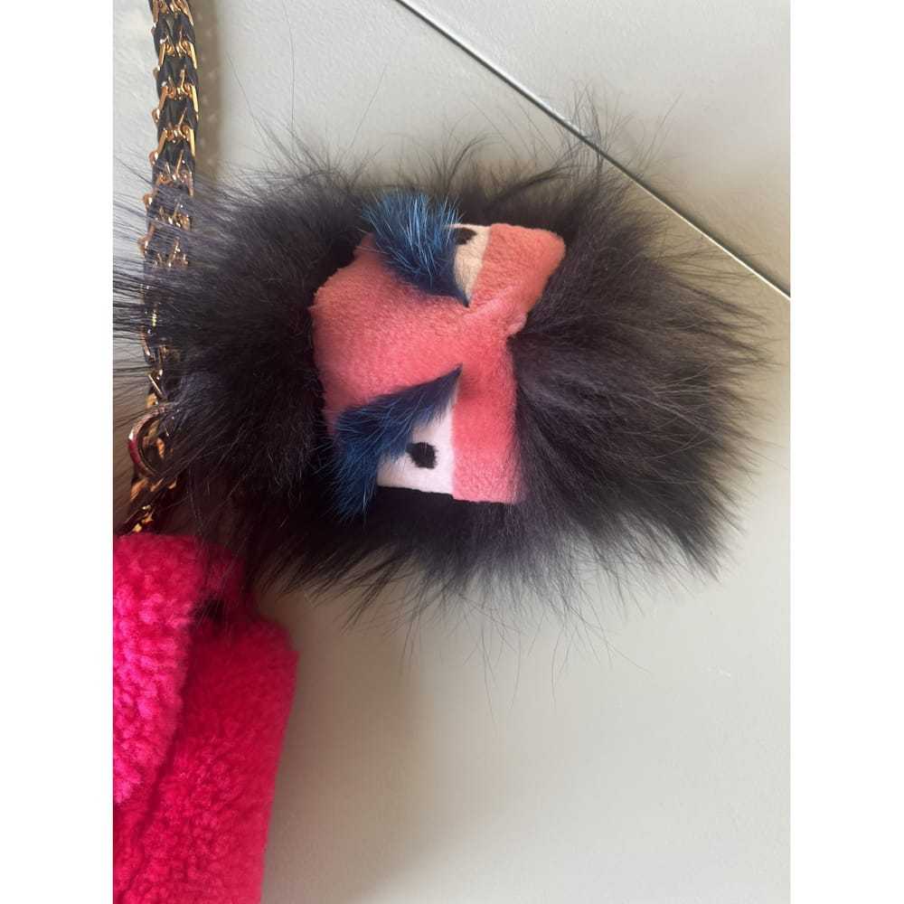 Fendi Baguette Chain faux fur handbag - image 3