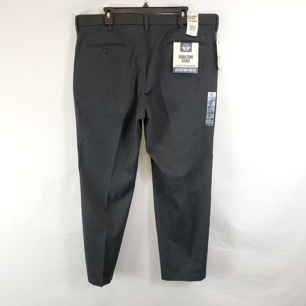 Dockers Men Grey Pants Sz 40X30 NWT - image 2
