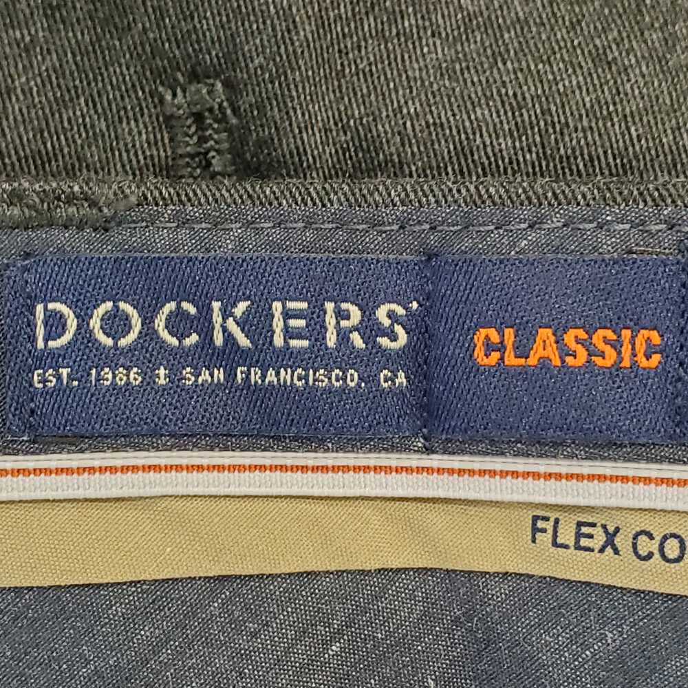 Dockers Men Grey Pants Sz 40X30 NWT - image 3