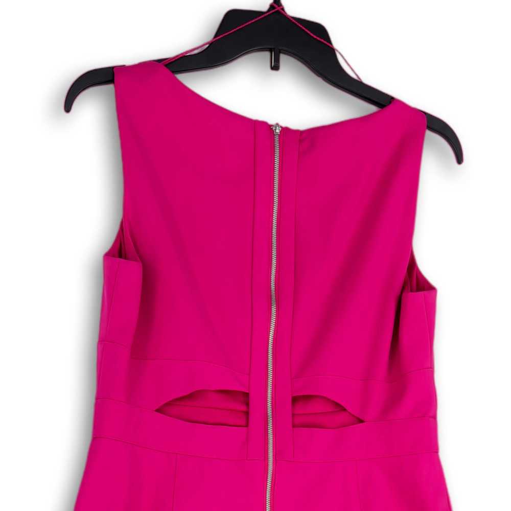 Adrianna Papell Womens Pink Sleeveless Back Zip C… - image 4