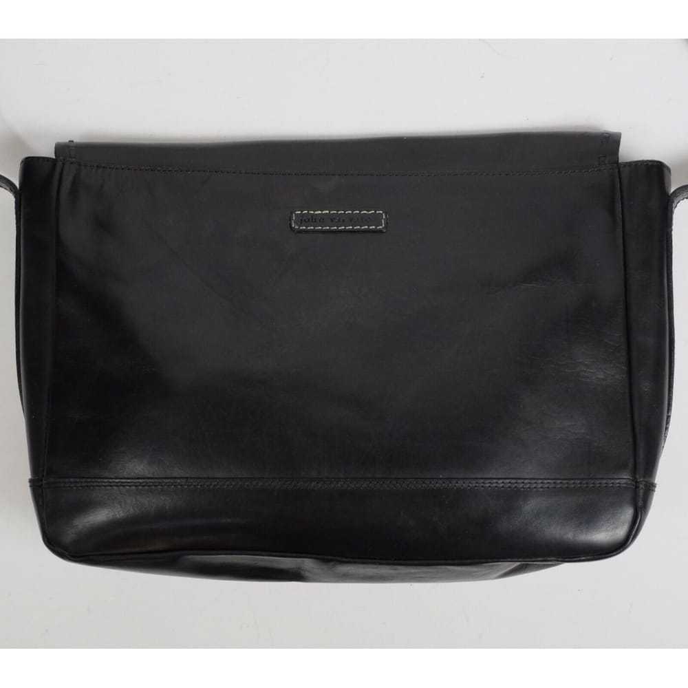 John Varvatos Leather satchel - image 5