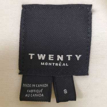 Twenty Montreal Top womens Size Small long sleeve mesh white