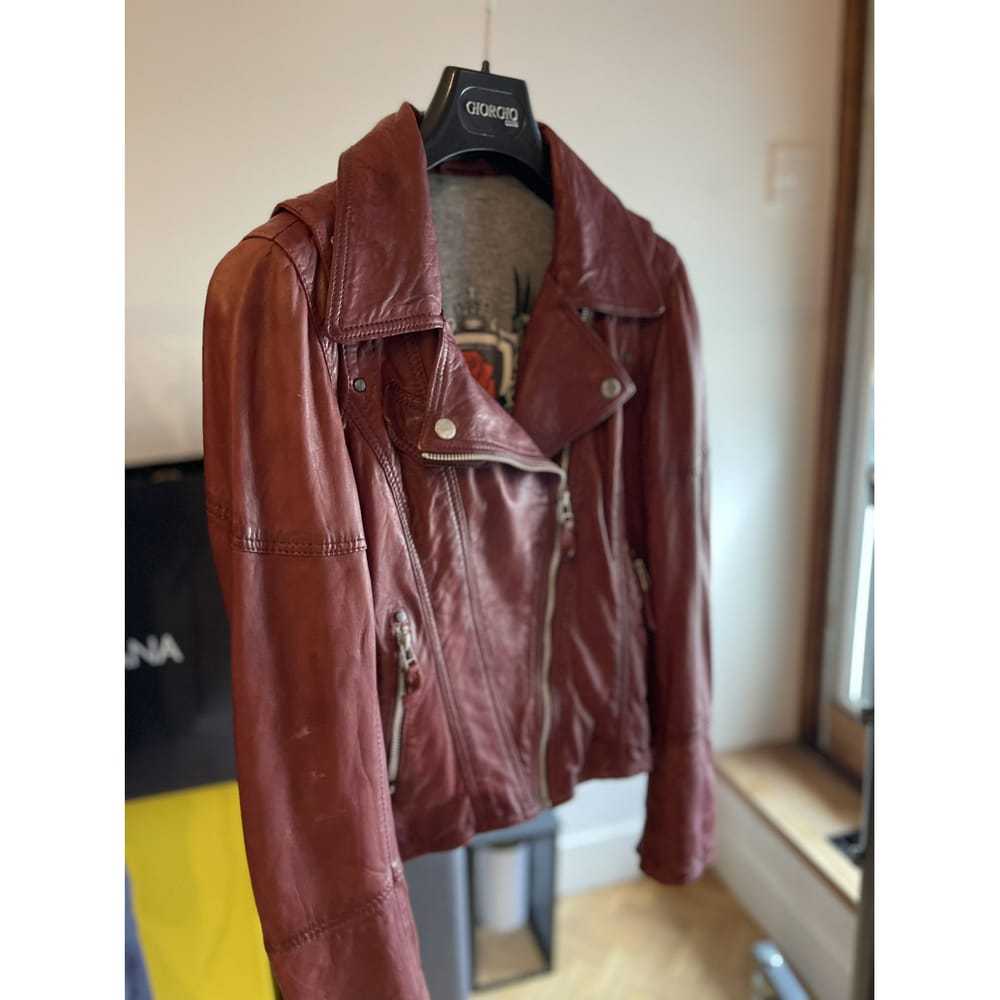 Giorgio & Mario Leather biker jacket - image 10