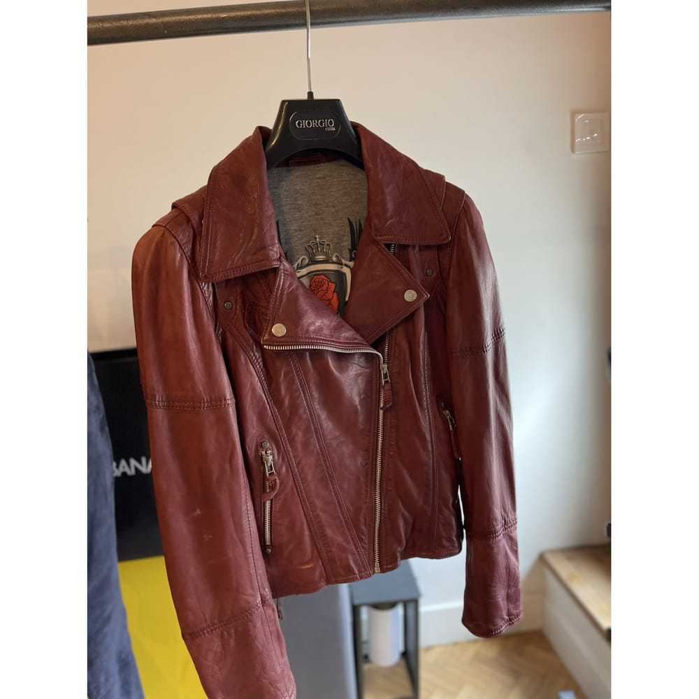 Giorgio & Mario Leather biker jacket - image 3