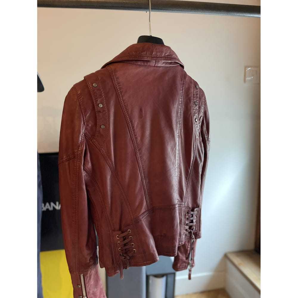 Giorgio & Mario Leather biker jacket - image 9