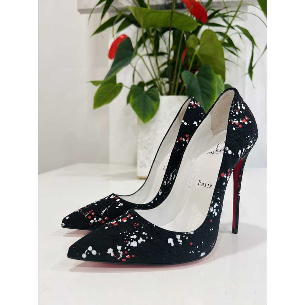 Christian Louboutin So Kate cloth heels - image 3