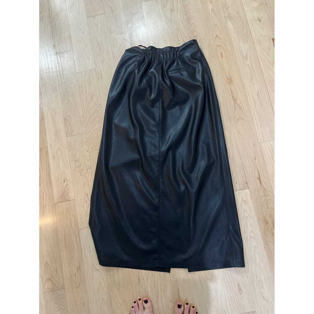 Nanushka Vegan leather mid-length skirt - image 3