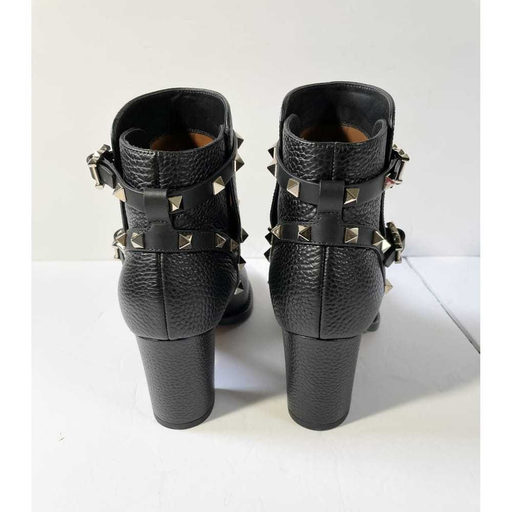 Valentino Garavani Rockstud leather boots - image 4