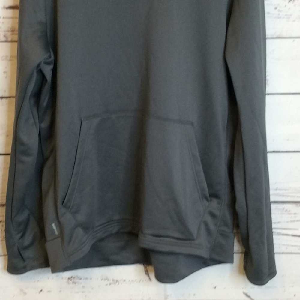 Adidas Adidas pullover gray hooded sweatshirt - image 3