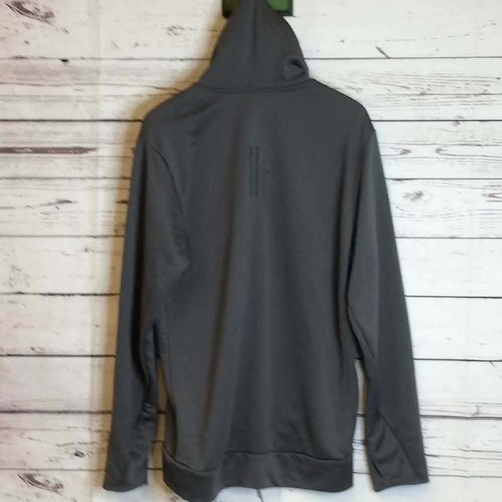 Adidas Adidas pullover gray hooded sweatshirt - image 8