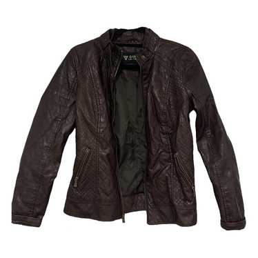 Guess Leather biker jacket - image 1