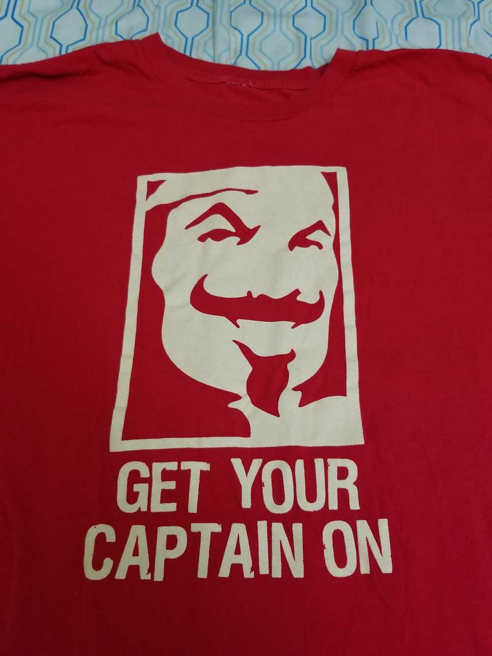 Vintage Vintage Captain Morgan Rum T Shirt Guy Fawkes… - Gem