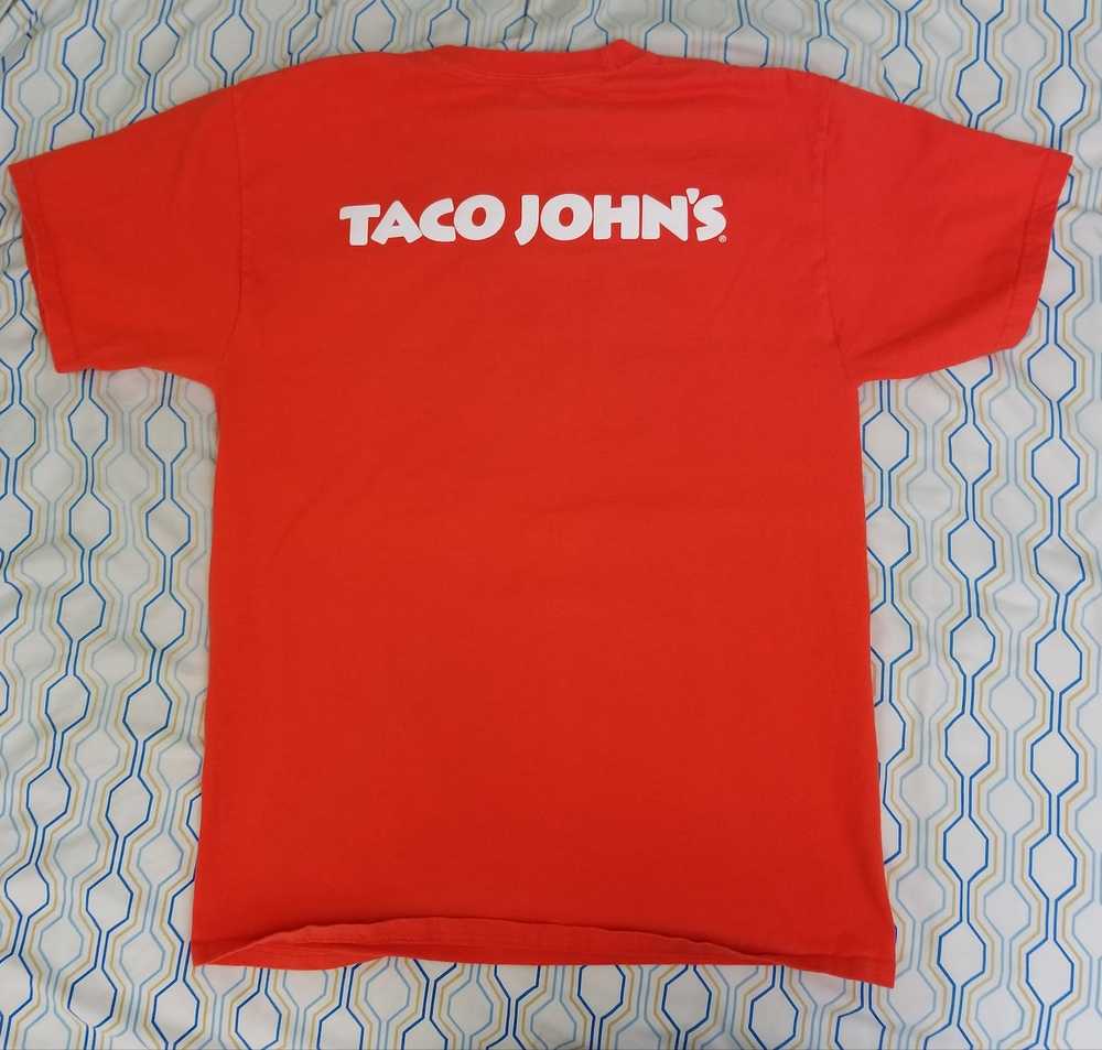 Vintage Vintage Taco Johns Flamin Hot Cheetos T S… - image 2