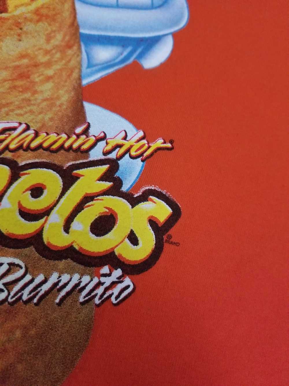 Vintage Vintage Taco Johns Flamin Hot Cheetos T S… - image 5