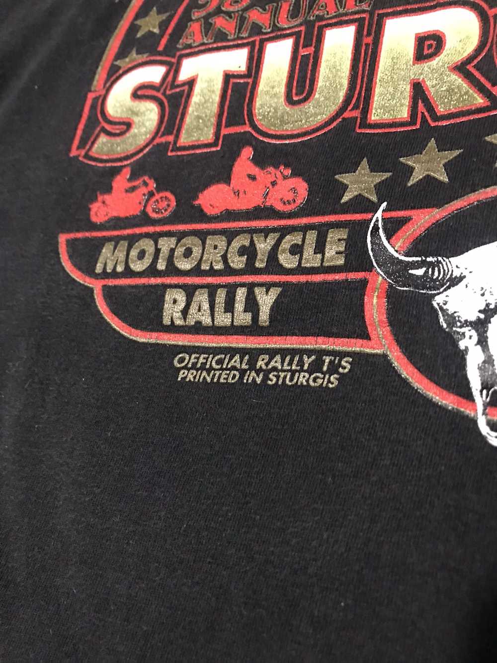 Harley Davidson × Vintage 1998 Sturgis biker tee - image 3