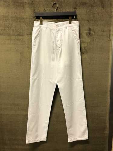 Coming Soon × Yohji Yamamoto White Pants COMING S… - image 1