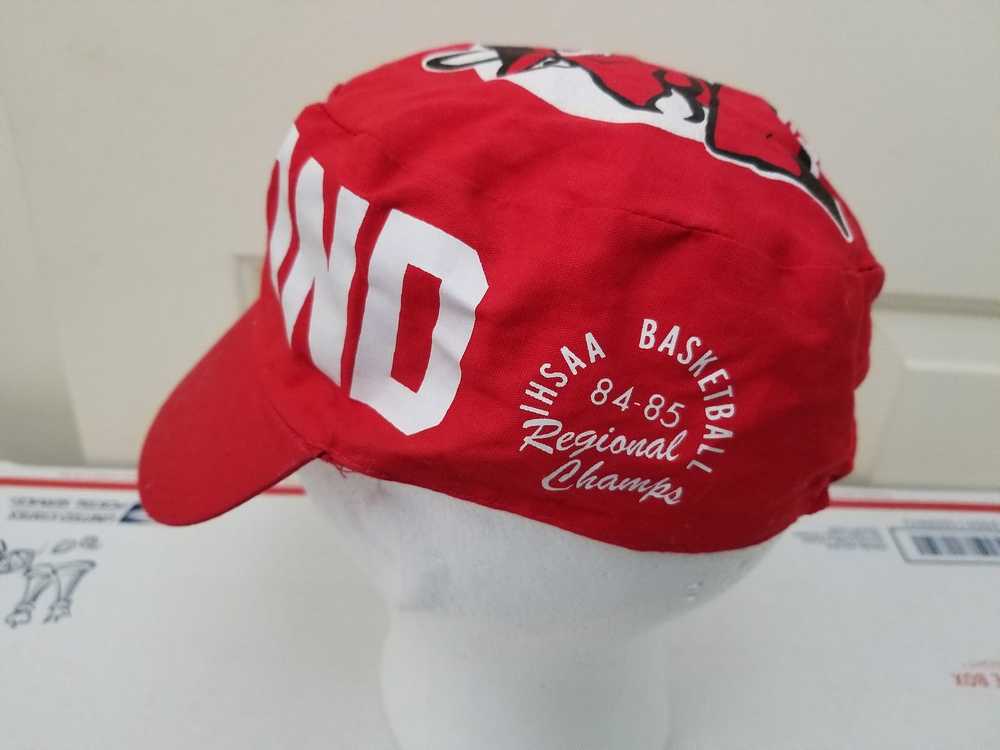 Dad Hat × Hat × Vintage Vintage 80s Richmond Red … - image 3