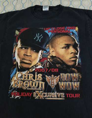 Chris Brown Tory Lanez Indigoat Tour Mens T-Shirt Aulblack Umbrella Boys 2  Tee M