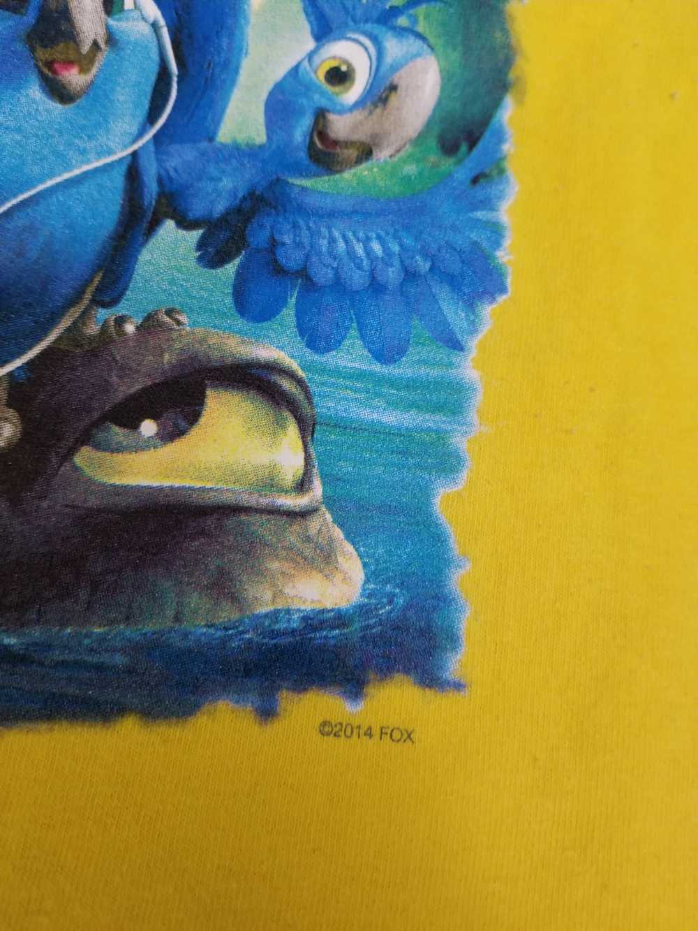 Movie × Vintage Vintage Rio 2 Movie Promo T Shirt… - image 4