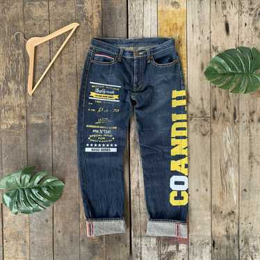 Hype × Japanese Brand × Vintage Co&Lu selvedge de… - image 1