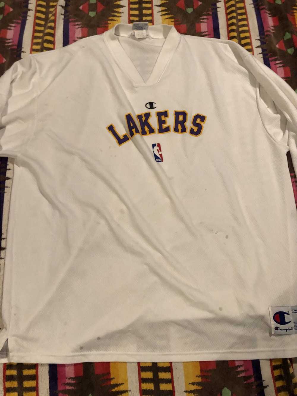 L.A. Lakers × Vintage Vintage distressed la laker… - image 2