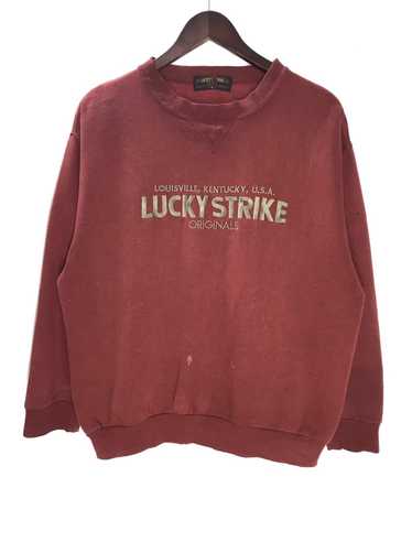 Vintage Rare ! Vintage Lucky Strike Louisville Usa Sweatshirt