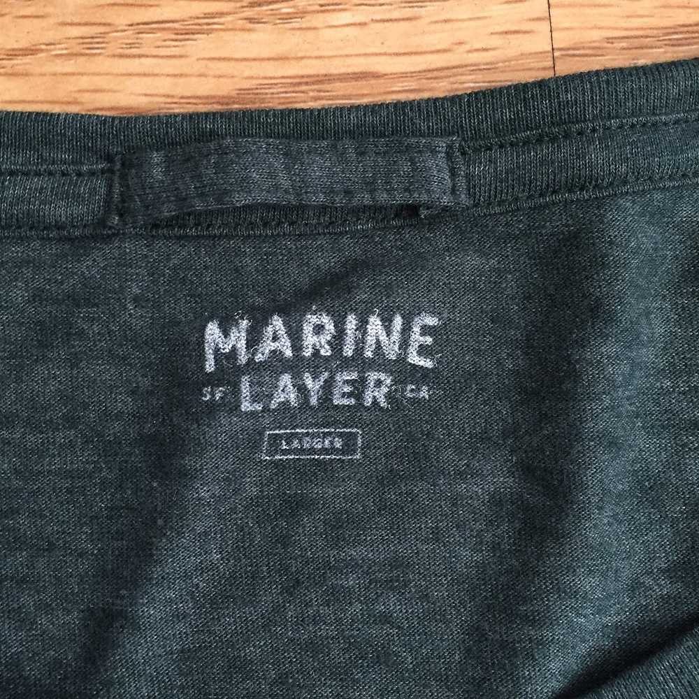 Marine Layer NEW MARINE LAYER EZRA HENLEY SHIRT S… - image 3
