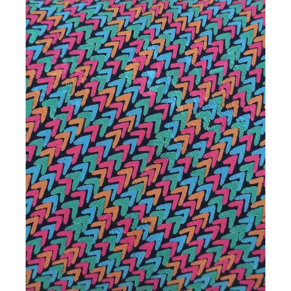 Brioni BRIONI Multicolored Geometric Silk Tie ITA… - image 4